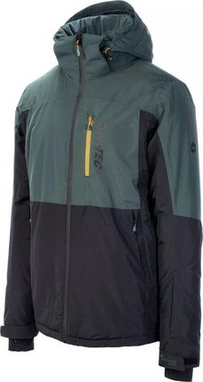 Męska kurtka ocieplana Hi-tec MOREN darkest spruce/black rozmiar M - zdjęcie 4