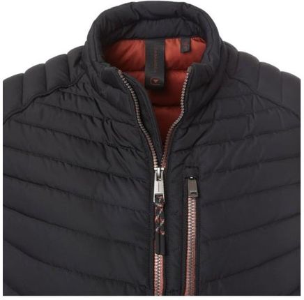 Kamizelka pikowana CASA MODA czarna - zdjęcie 2