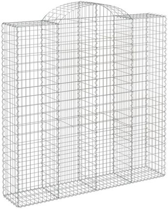 Dkd Home Decor Gabiony Z Wysokim Łukiem 2Szt. 200X50X200/220cm Ocynkowane Żelazo - zdjęcie 2