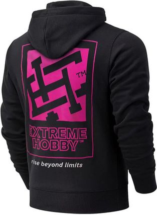Bluza męska z kapturem Extreme Hobby Flash Różowy - zdjęcie 2