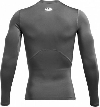 Męski longsleeve treningowy Under Armour UA Hg Armour Comp Ls - szary - zdjęcie 2