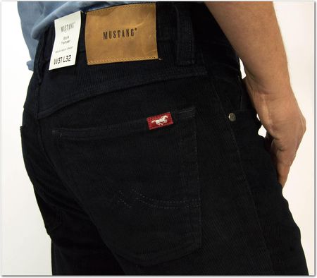 Mustang Tramper Dark Navy Sztruks - zdjęcie 4