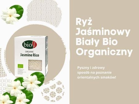 bio Ryż Jaśminowy Biały Łamany Tajski Szybko Gotujący Pachnący Oryginalny Azjatycki 1kg - zdjęcie 3