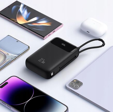 Mcdodo Powerbank 20000Mah Z Wyświetlaczem Usb Usb-C 22,5W + Kabel Lightning - zdjęcie 2