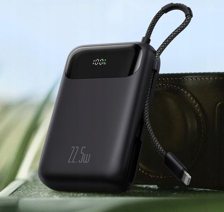 Mcdodo Powerbank 20000Mah Z Wyświetlaczem Usb Usb-C 22,5W + Kabel Lightning - zdjęcie 4