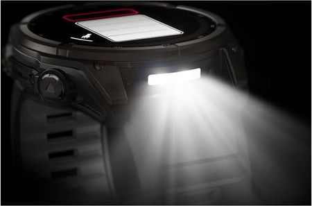 Garmin Fenix 8 51 mm Solar Sapphire Carbon DLC Tytanowy Z Paskiem Sylikonowym 010-02907-11 Czarny - zdjęcie 3