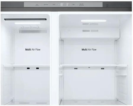 Lodówka LG SBS GSLC41PYPE Side by Side No Frost 179cm Srebrny - zdjęcie 2