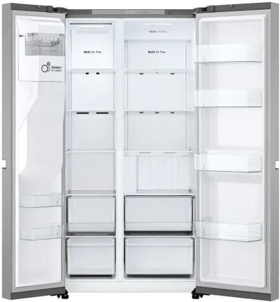 Lodówka LG SBS GSLC40PYPE Side by Side No Frost 179cm Srebrny - zdjęcie 4