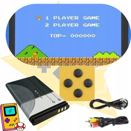 GameBox Plus 500 gier Żółta - zdjęcie 3