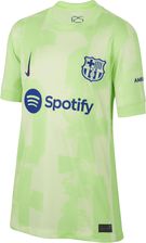 Koszulka piłkarska dla dużych dzieci Nike Dri-FIT FC Barcelona Stadium 2024/25 (wersja trzecia) – replika - Żółty