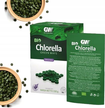 BIO CHLORELLA Green Ways 110 g (440 tabletek) - zdjęcie 4