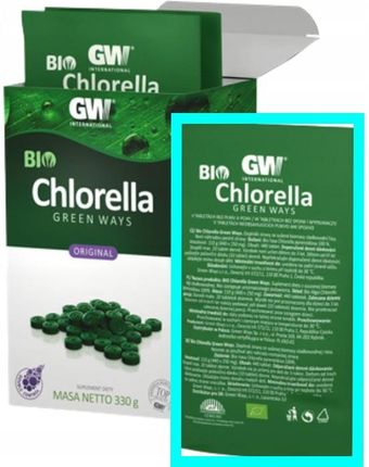 BIO CHLORELLA Green Ways 110 g (440 tabletek) - zdjęcie 3