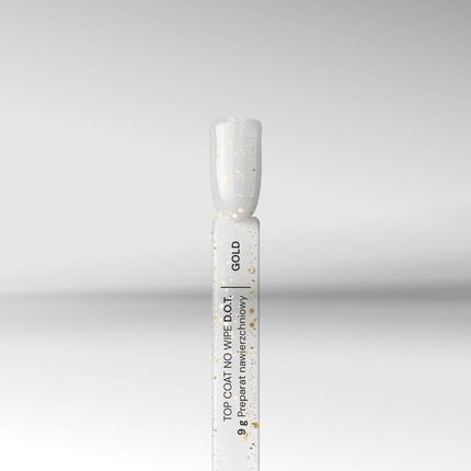 Silcare Top Z Drobinkami Dot Gold 9ml - zdjęcie 4