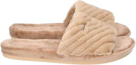 AMERICAN CLUB SL09 ELEGANCKIE KLAPKI PANTOFLE KAPCIE DAMSKIE BEIGE 40 - zdjęcie 3