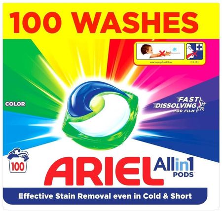 Ariel Kapsułki Do Prania All In 1 Pods Color 100Szt. - zdjęcie 2
