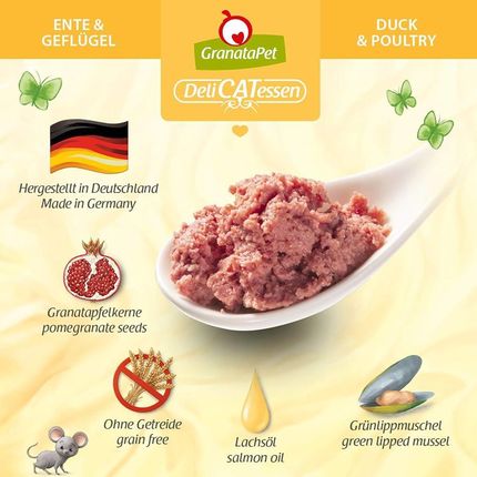 Granatapet Delicatessen Mokra Karma Dla Kota Kurczak 6X400G - zdjęcie 5