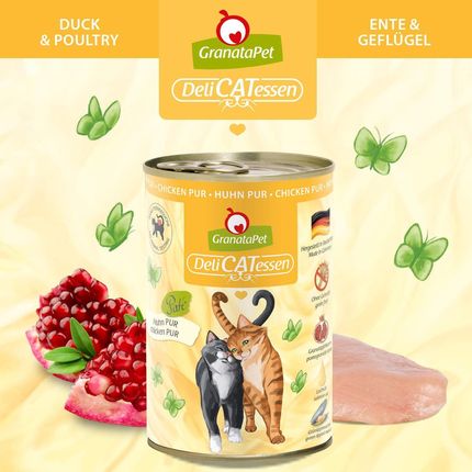 Granatapet Delicatessen Mokra Karma Dla Kota Kurczak 6X400G - zdjęcie 6
