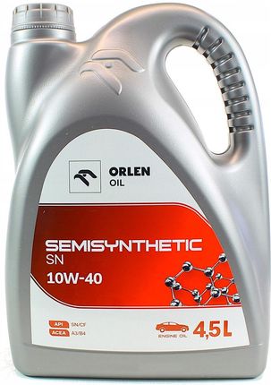 Orlen Oil Semisynthetic Sn 10W40 4,5l - zdjęcie 2