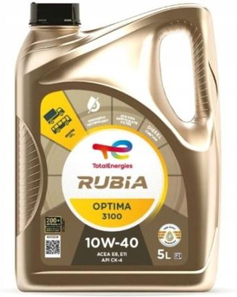 Totalenergies Total Rubia Optima 3100 10W40 5l - zdjęcie 2
