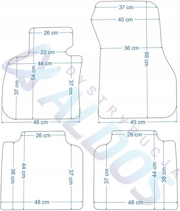 Gledring Gumowe Bmw Seria 2 F46 Gran Tourer 2015R. - zdjęcie 2
