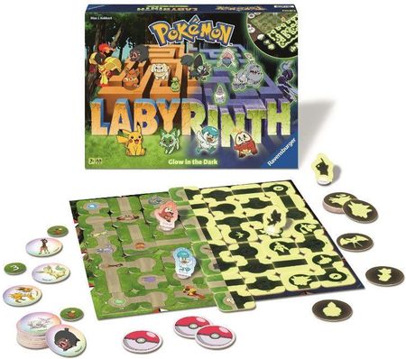Ravensburger Labyrinth Pokemon świecący w ciemności - zdjęcie 2