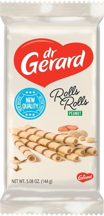 Dr Gerard Rurki Z Kremem Orzechowym Rolls 144g - zdjęcie 3