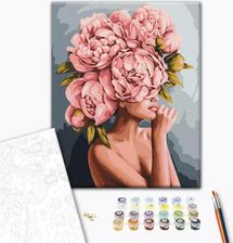 Zdjęcie Brushme Malowanie Po Numerach 40X50Cm Dotyk Piwonii - Gniezno