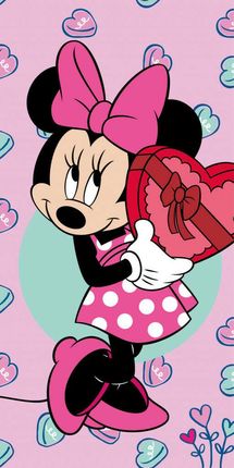 Ręcznik Kąpielowy Disney Minnie Sweets Plażowy 70X140Cm - zdjęcie 2