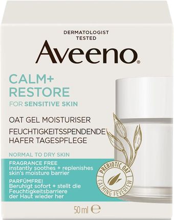 Krem Aveeno Calm + Restore Nawilżający Żel Do Twarzy 50ml - zdjęcie 2