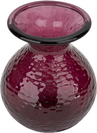 Wazon szklany 18,5 cm bordowy 4829 Paradise San Miguel recykling - zdjęcie 6