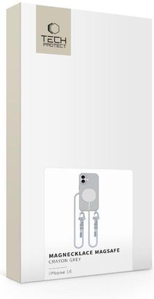 Tech-Protect MagNecklace MagSafe do Apple iPhone 16 Szary - zdjęcie 5
