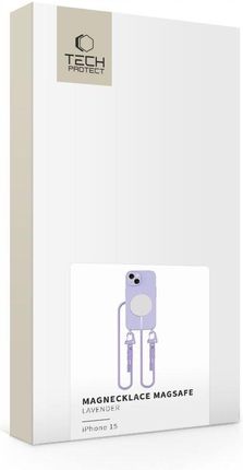 Tech-Protect MagNecklace MagSafe do Apple iPhone 15 Fioletowy - zdjęcie 4