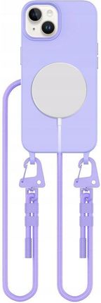 Tech-Protect MagNecklace MagSafe do Apple iPhone 15 Fioletowy - zdjęcie 3