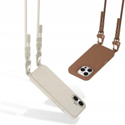 Tech-Protect MagNecklace MagSafe do Apple iPhone 15 Brązowy - zdjęcie 4