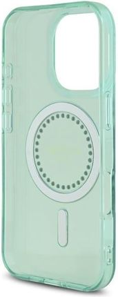 Guess Guhmp16Xpftdten Iphone 16 Pro Max 6 9 Quot Zielony Green Hardcase Iml Rhinestones Magsafe - zdjęcie 2