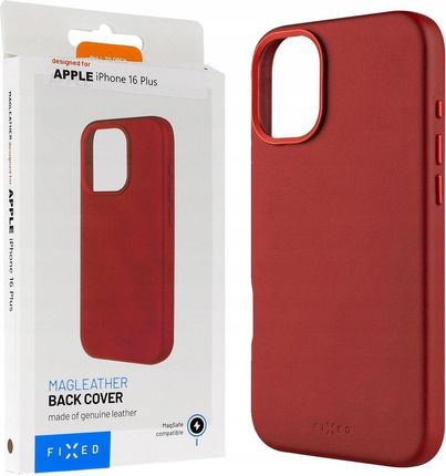 Fixed Magleather Do Iphone 16 Plus Czerwony - zdjęcie 2