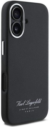 Karl Lagerfeld Klhcp16Spgwcmkhk Iphone 16 Pro 6 1 Quot Hardcase Czarny Black Hotel Rsg - zdjęcie 2