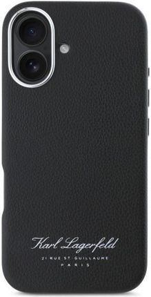Karl Lagerfeld Klhcp16Spgwcmkhk Iphone 16 Pro 6 1 Quot Hardcase Czarny Black Hotel Rsg - zdjęcie 4
