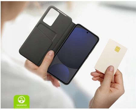 Etui Samsung Smart View Wallet Case Do Galaxy S24 Fe Miętowy Ef Zs721Cbegww - zdjęcie 4