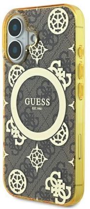 Guess Guhmp16Sh4Pyeew Iphone 16 6 1 Brązowy Brown - zdjęcie 2
