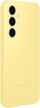 Etui Samsung Silicone Case Do Galaxy S24 Fe Żółty Ef Ps721Cbegww - zdjęcie 4