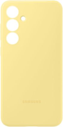 Etui Samsung Silicone Case Do Galaxy S24 Fe Żółty Ef Ps721Cbegww - zdjęcie 3