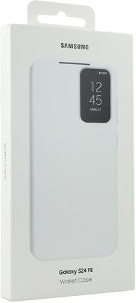 Etui Samsung Smart View Wallet Case Do Galaxy S24 Fe Biały - zdjęcie 5