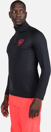 Męska Bluza Rossignol New Hero Classique Hz Rlnml14_200 Czarny - zdjęcie 2