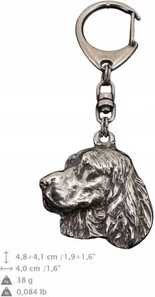 Art-Dog Springer Spaniel Walijski Brelok Z Psem W Pudełku Prezentowym Przywieszka - zdjęcie 5