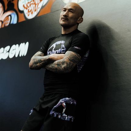 Rashguard z krótkim rękawem męski Manto Mirage - zdjęcie 3