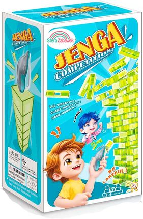 Jenga 2.0 z wibrująca myszka Gra zręcznościowa chwiejąca się wieża klocki - zdjęcie 5