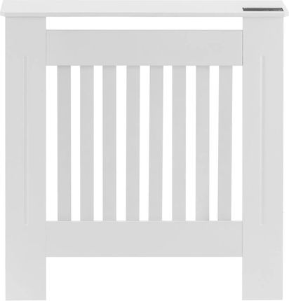Osłona na kaloryfer - 78 x 82 x 19 cm - biała - Uniprodo - UNI_RC_05 - zdjęcie 5
