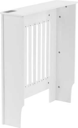 Osłona na kaloryfer - 78 x 82 x 19 cm - biała - Uniprodo - UNI_RC_05 - zdjęcie 3