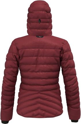 Kurtka puchowa damska Salewa ORTLES MEDIUM 3 bordowa 00-0000028719_1571 - zdjęcie 2